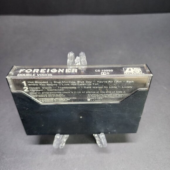 Foreigner - Double Vision Cassette 1978 - Atlantic Records - Picture 2 of 6